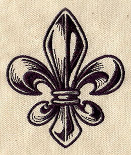 Engraved Fleur