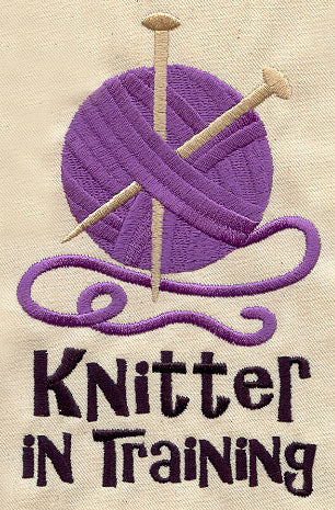 Knitter in Training