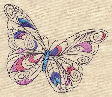 Doodle Butterfly