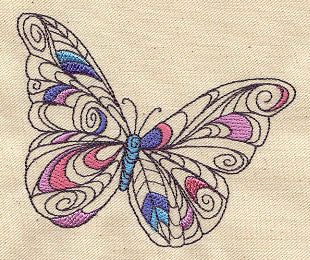 Doodle Butterfly