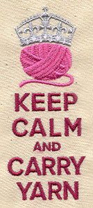 Keep Calm and Carry Yarn
