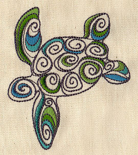 Doodle Sea Turtle