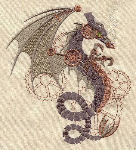 Steampunk Wyvern