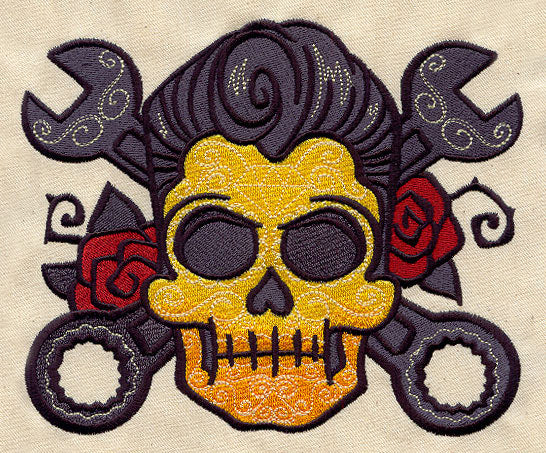Rockabilly Skull