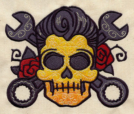 Rockabilly Skull