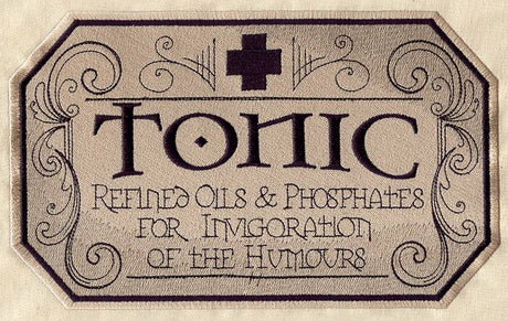 Tonic Apothecary Label