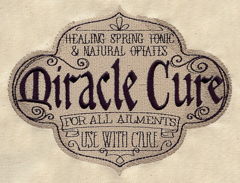 Miracle Cure Apothecary Label