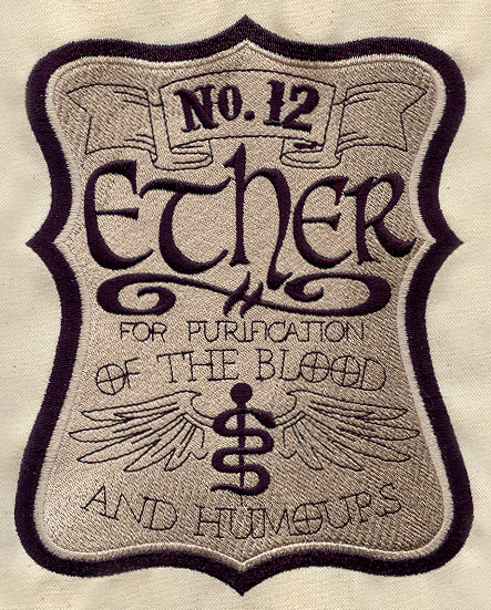 Ether Apothecary Label