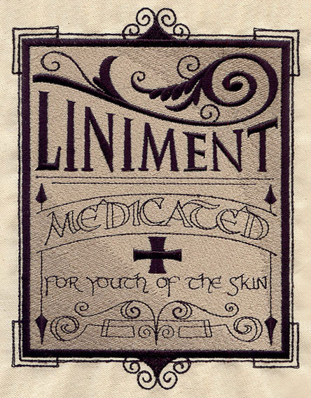 Liniment Apothecary Label