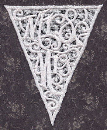 Wedding Bunting (Lace)