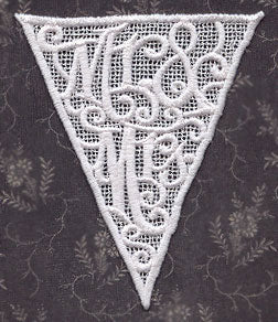 Wedding Bunting (Lace)