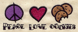 Peace Love Cookies
