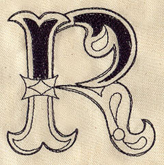 Cirque Letter R