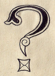 Cirque Punctuation - Question Mark