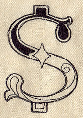 Cirque Punctuation - Dollar Sign