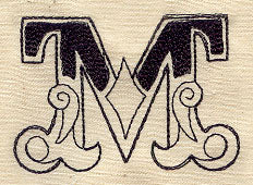 Cirque Letter M