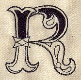 Cirque Letter R