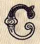 Cirque Letter C