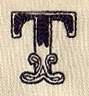 Cirque Letter T