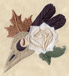 Clockwork Natura Bird Skull Cascade