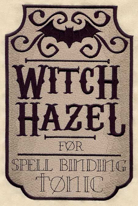 Witch Hazel Apothecary Label