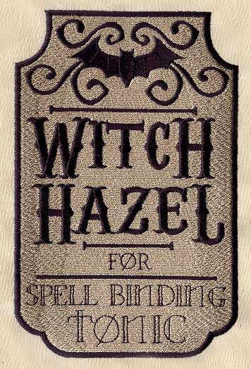 Witch Hazel Apothecary Label