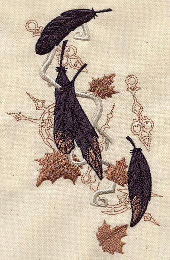 Clockwork Natura Feathers Cascade