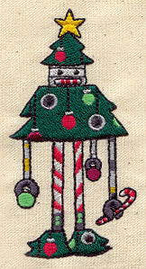 Robot Christmas Tree
