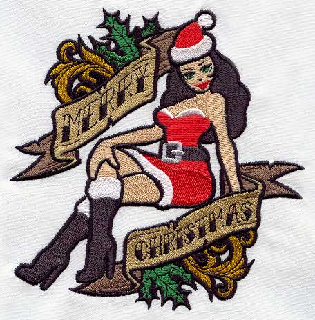 Christmas Pinup