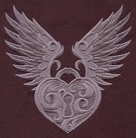 Baroque Punk Heart Locket