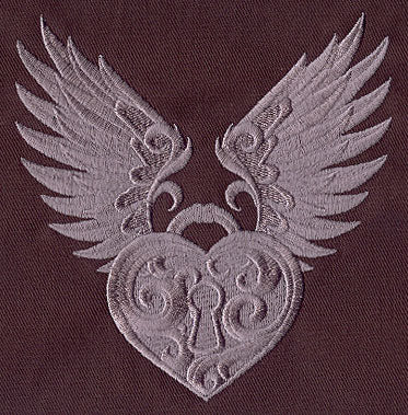 Baroque Punk Heart Locket