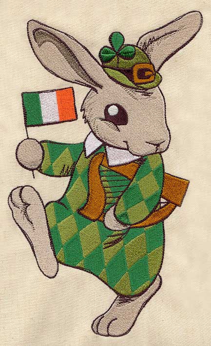 Vintage Irish Bunny