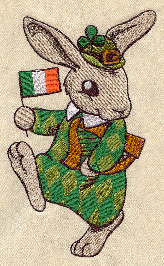 Vintage Irish Bunny