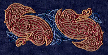 Nordic Majesty Ravens Border