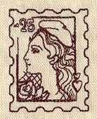 Vintage French Postage Stamp