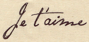 Je T'Aime Script
