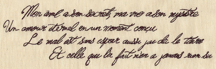 French Script 2