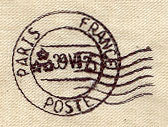 Vintage French Postmark