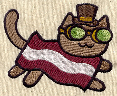 Steampunk Bacon Cat