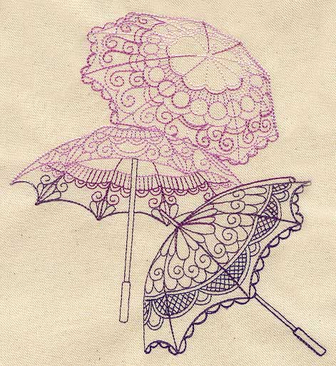 Delicate Parasols