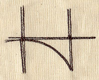 Handwriting Letter H - Uppercase