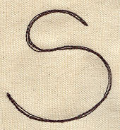 Handwriting Letter S - Uppercase