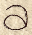 Handwriting Letter A - Lowercase