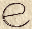 Handwriting Letter E - Lowercase