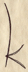 Handwriting Letter K - Lowercase