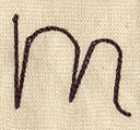 Handwriting Letter M - Lowercase