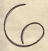 Handwriting Number 6