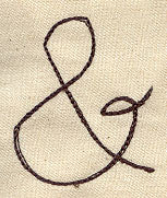 Handwriting Punctuation - Ampersand
