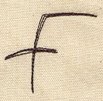 Handwriting Letter F - Uppercase