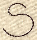 Handwriting Letter S - Uppercase